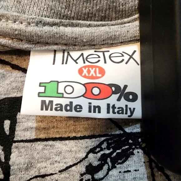 Leonardo Da Vinci Vintage Tshirt Sz. XL Made in ITALY - Picture 3 of 3